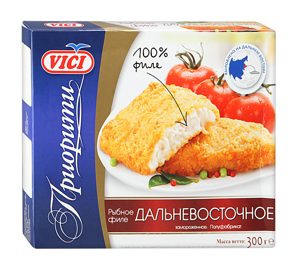 Рыбное филе Vici Дальневосточное 300г