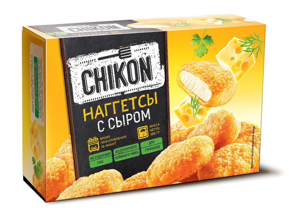 Наггетсы Chikon с сыром 300г