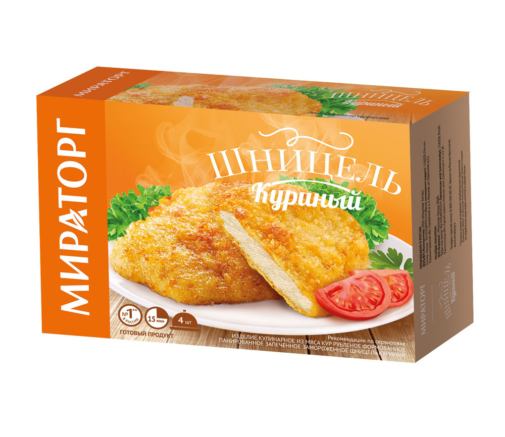 Шницель куриный Мираторг 360г