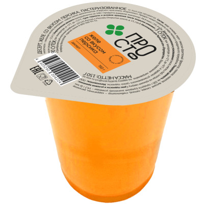 Желе со вкусом персика пастеризованное Пр!ст, 150г