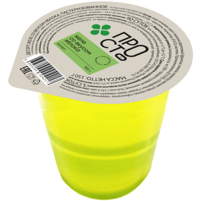 Желе со вкусом яблока пастеризованное Пр!ст, 150г