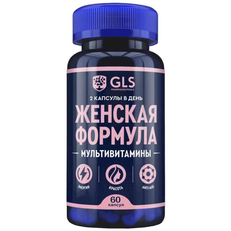 БАД GLS Pharmaceuticals Женская Формула к пище, 60капс