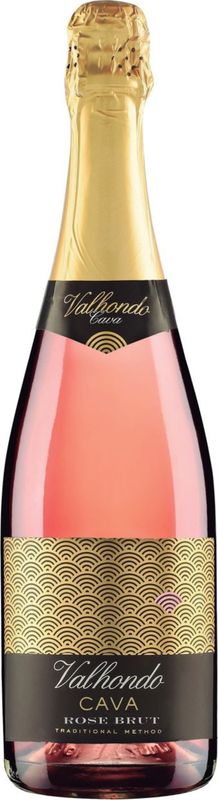 Вино игристое Valhondo Cava Rose Brut розовое брют 11.5% 0.75л