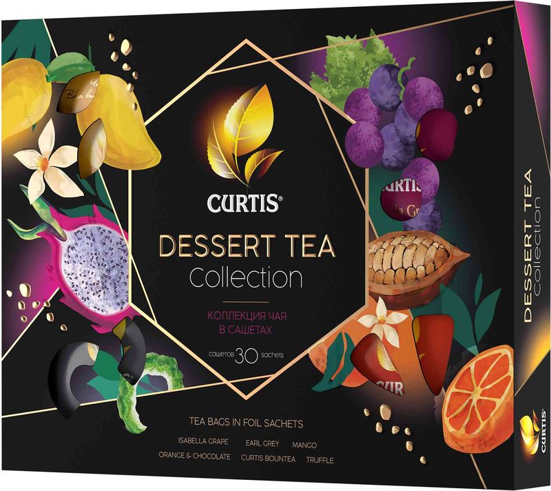 Чай ассорти Curtis Happy Holidays dessert tea collection 58.5г