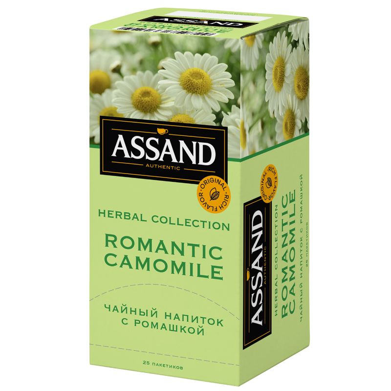 Чайный напиток Assand Romantic Camomile с ромашкой 25х1.5г