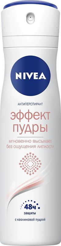 Антиперспирант Nivea Эффект пудры женский спрей 150мл