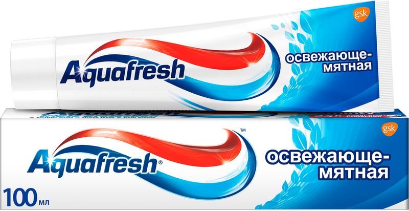 Зубная паста Aquafresh Total Care 3 освежающая мята 100мл