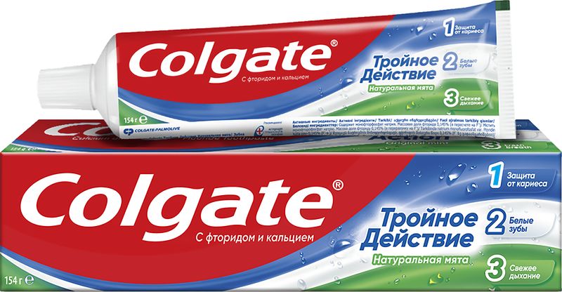 Паста зубная Colgate тройное действие 100мл