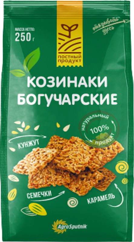 Козинаки AgroSputnik Богучарские 250г