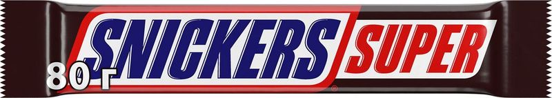 Шоколадный батончик Snickers Super 80г