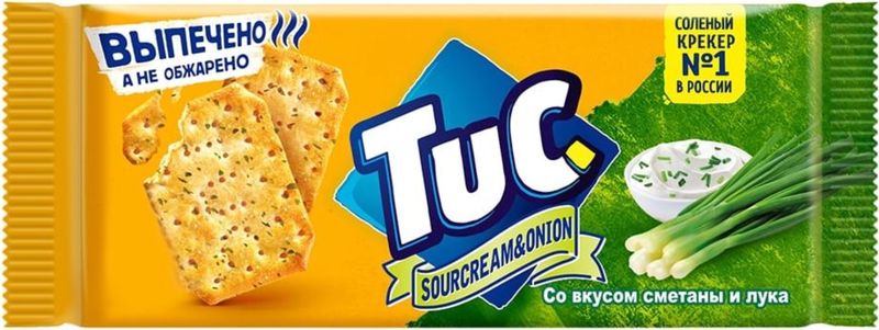 Крекер Tuc со сметаной и луком 100г