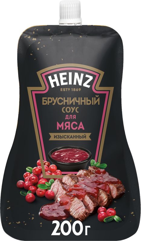 Соус Heinz Брусничный для мяса 200г