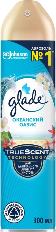 Освежитель воздуха Glade Океанский оазис 300мл