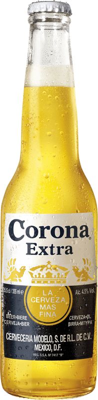 Напиток пивной Corona Экстра 4.5% 0.355л