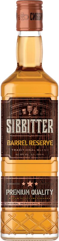 Настойка Sibbitter barrel reserve горькая 35% 0.5л