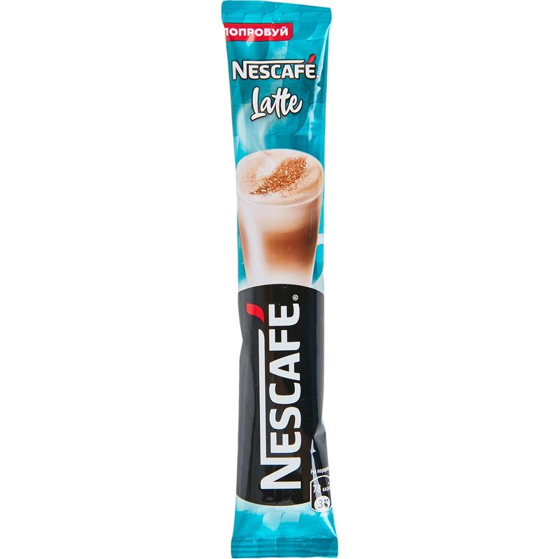 Напиток кофейный Nescafé латте растворимый 18г