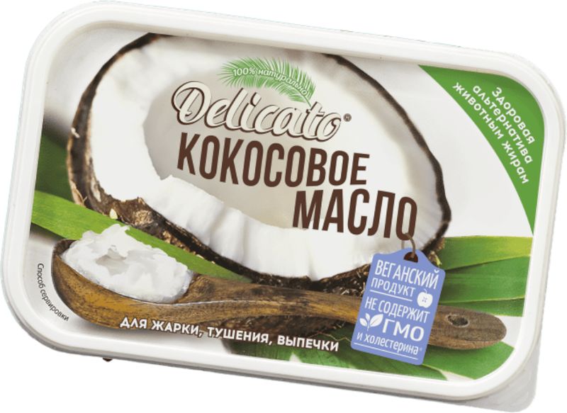 Масло Delicato кокосовое 200г