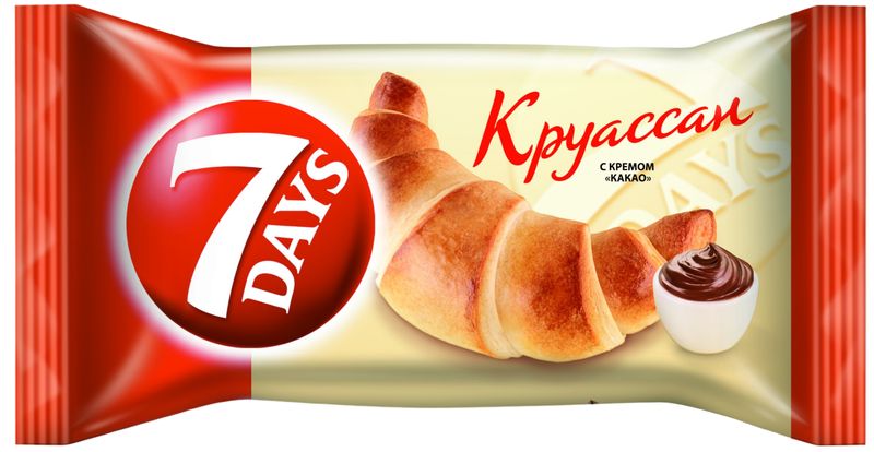 Круассан 7 Days с кремом какао 65г