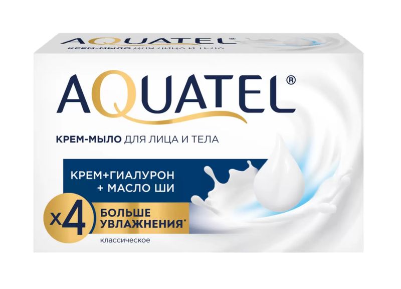 Крем-мыло Aquatel классическое 90г